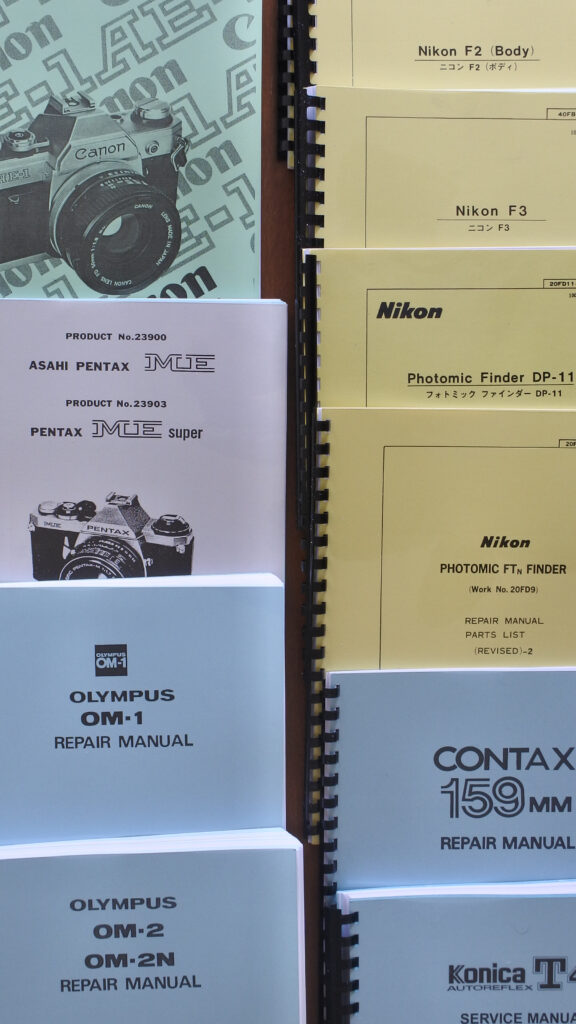 camera-service-repair-manuals